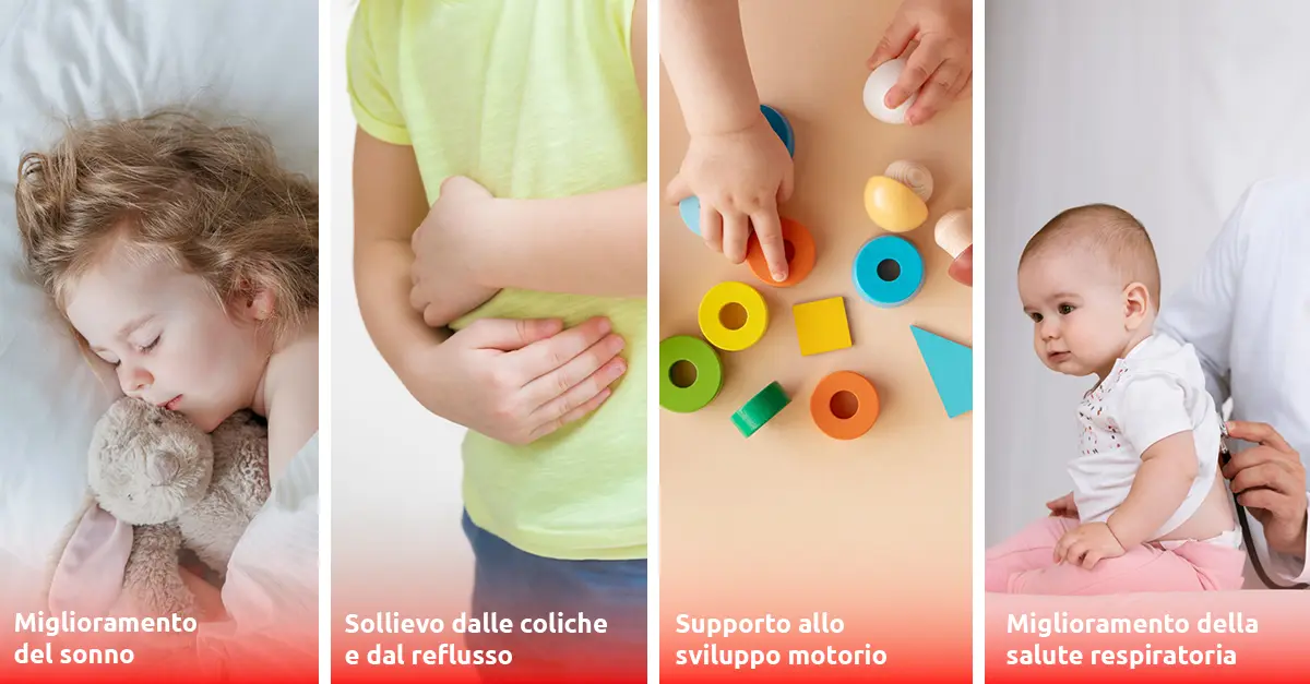 Benefici dell’osteopatia neonatale - Bs fisiomed